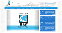 Desktop Screenshot of fundacaojk.org.br